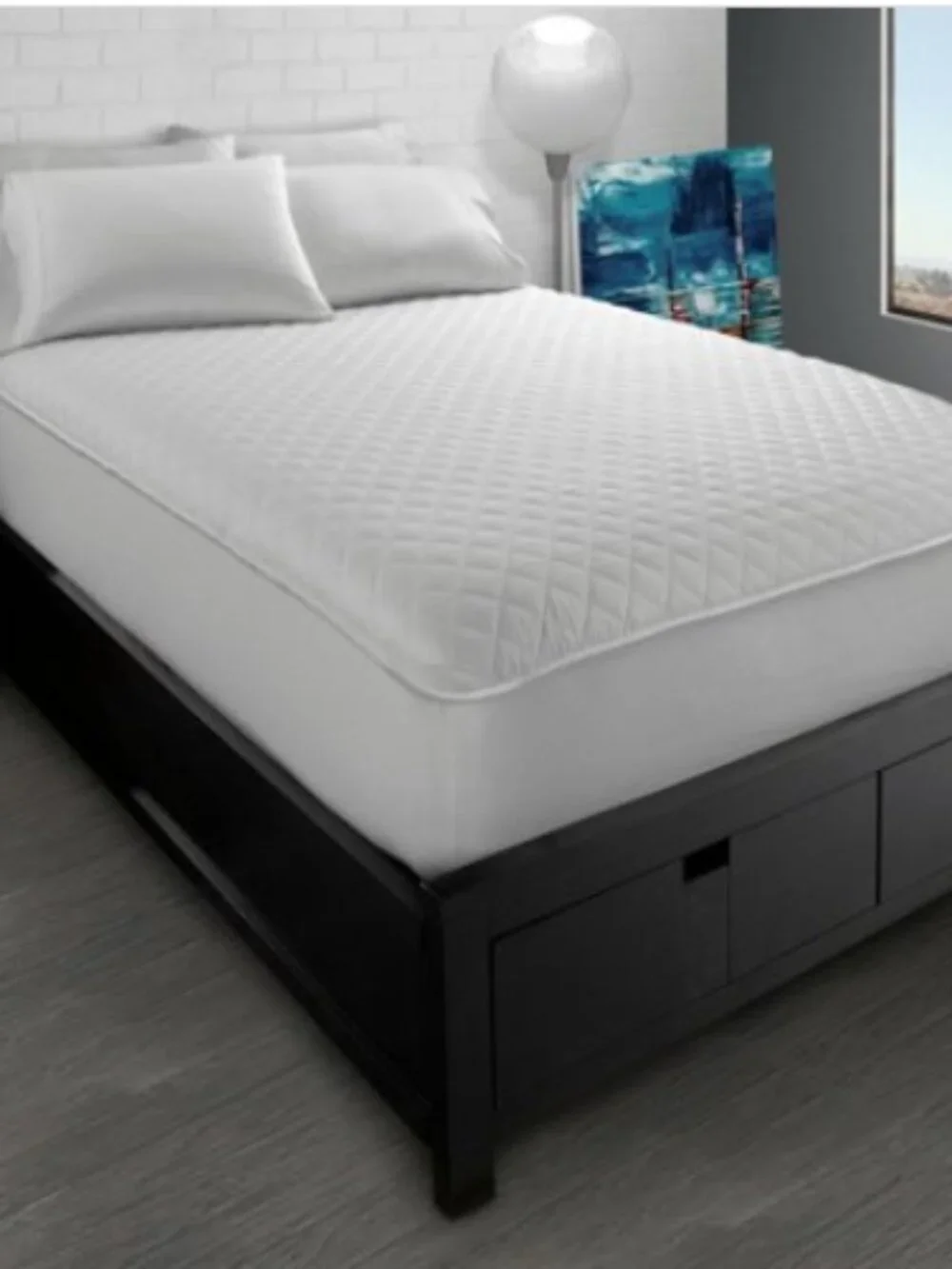Classic Quilted Mattress Pad, Ella Jayne